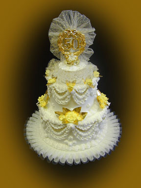 Madame Jay's Bakery 50th Anniversary Cake   www.Dan4Art.com