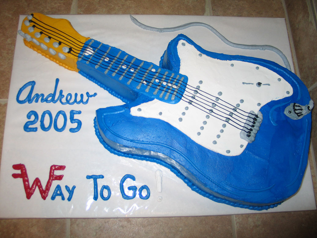 Madame Jay's Bakery Guitar Cake   www.Dan4Art.com